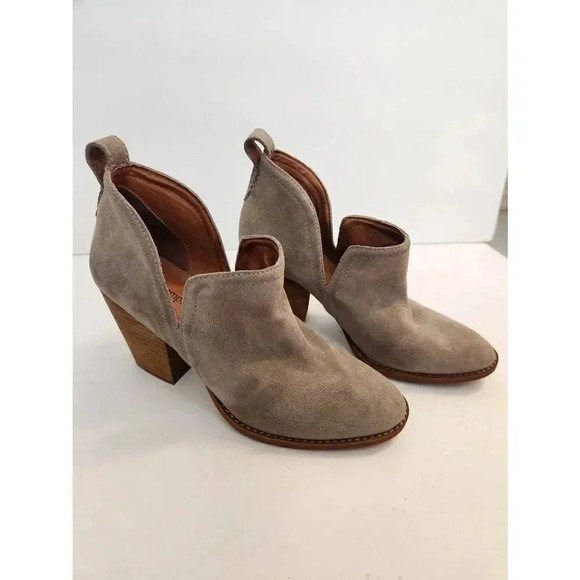 Jeffrey Campbell Bootie Gray Tan Size 8 - Picture 3 of 9